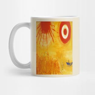 Marc Chagall A Wheatfield On A Summers Afternoon Mug